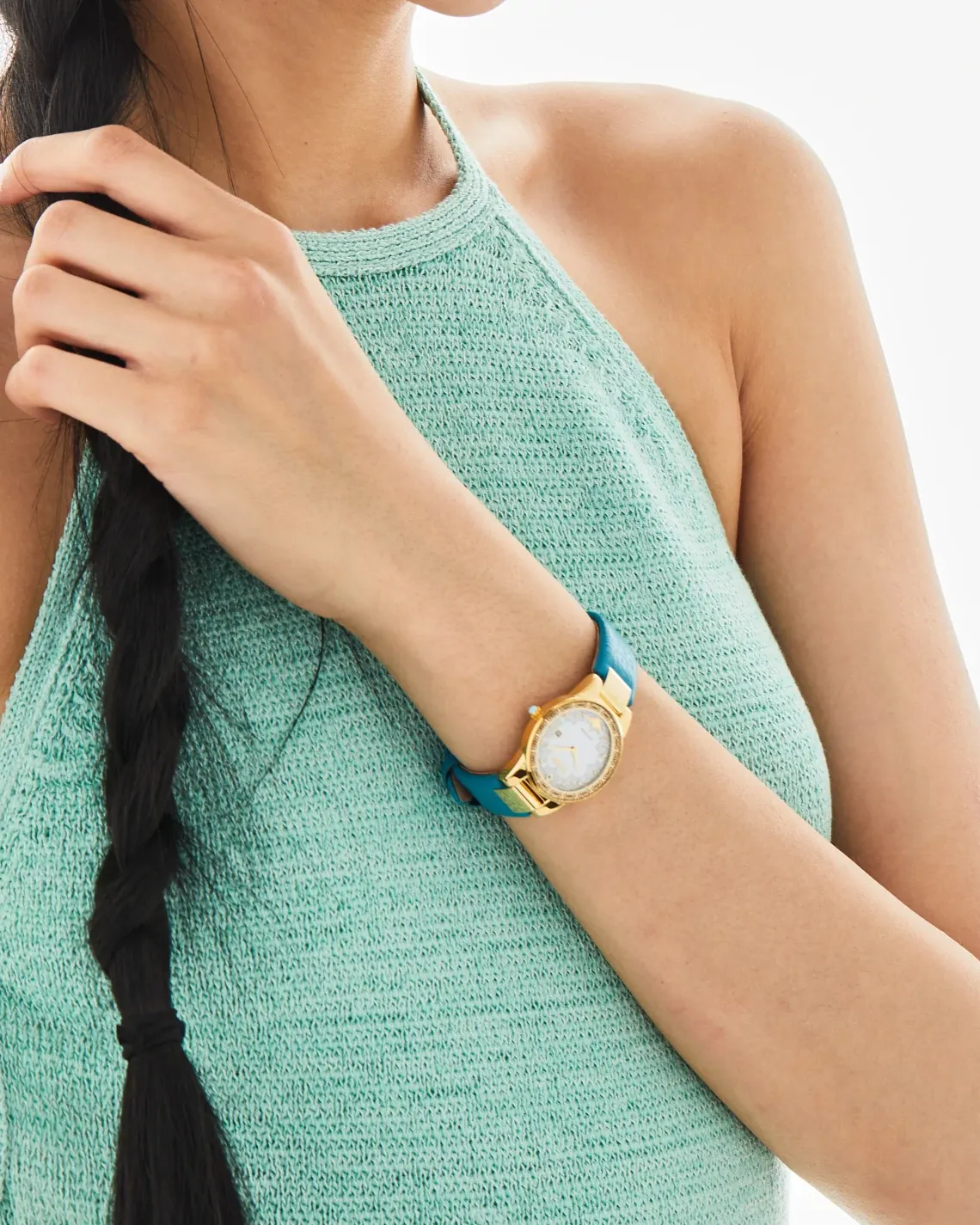 ジャスミン Aladdin 30th Anniversary White Dial Leather Strap GA1072-07D | CITIZEN